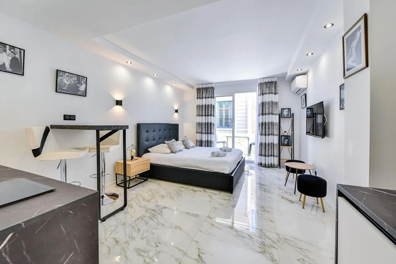 Large Studio - 50M Cannes Beach - Terrace Sea View