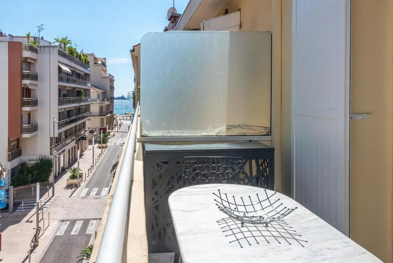 Large Studio - 50M Cannes Beach - Terrace Sea View Francie